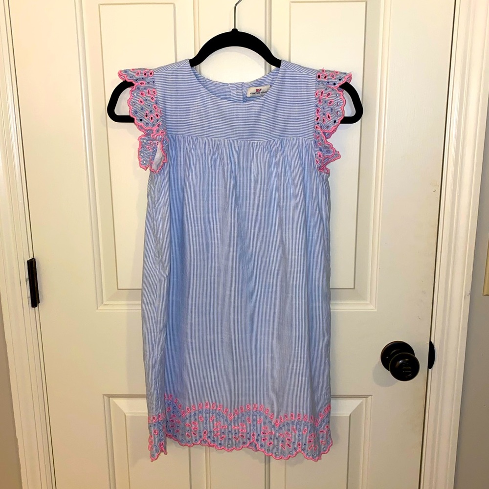 Girls Vineyard Vines Seersucker dress